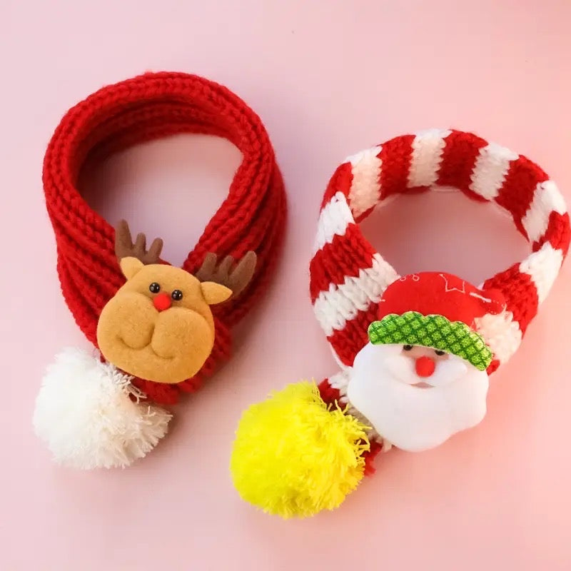 Écharpe de Noël pour chien Ho Ho Ho | Accessoire d'hiver de Noël