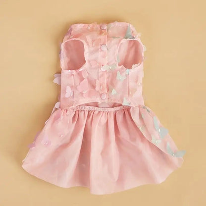 Robe papillon de princesse pour chien | Tenue de fête