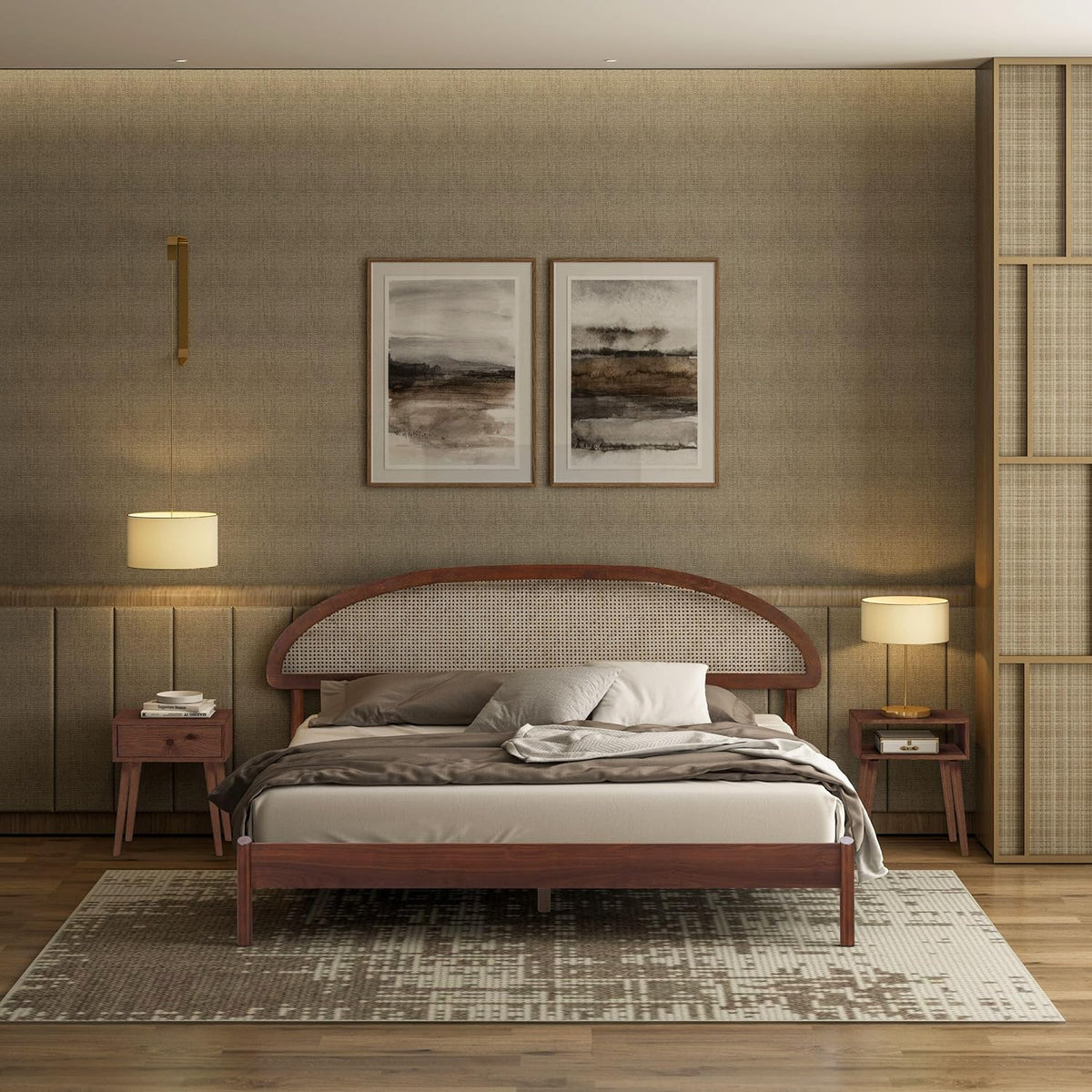 Gem Wooden Bed Frame