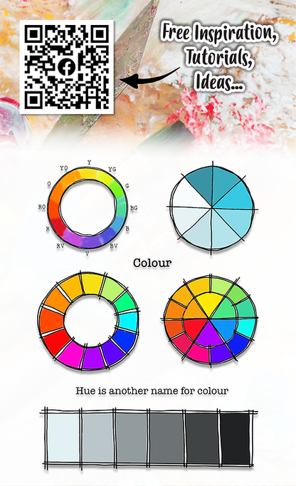 AALL and Create - Set de tampons A6 - Théorie des couleurs