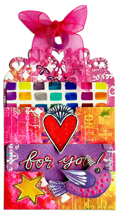 ABM Tampons et Dies Carte Cadeau Enveloppe Art By Marlene 22 PC