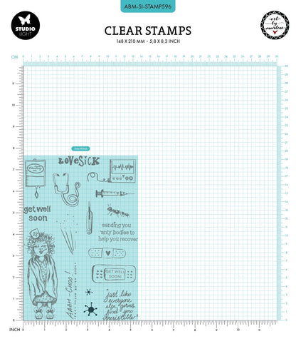 ABM Tampon Transparent Aaah Choo! Collection Signature 148x210x3mm 17 PC nr.596