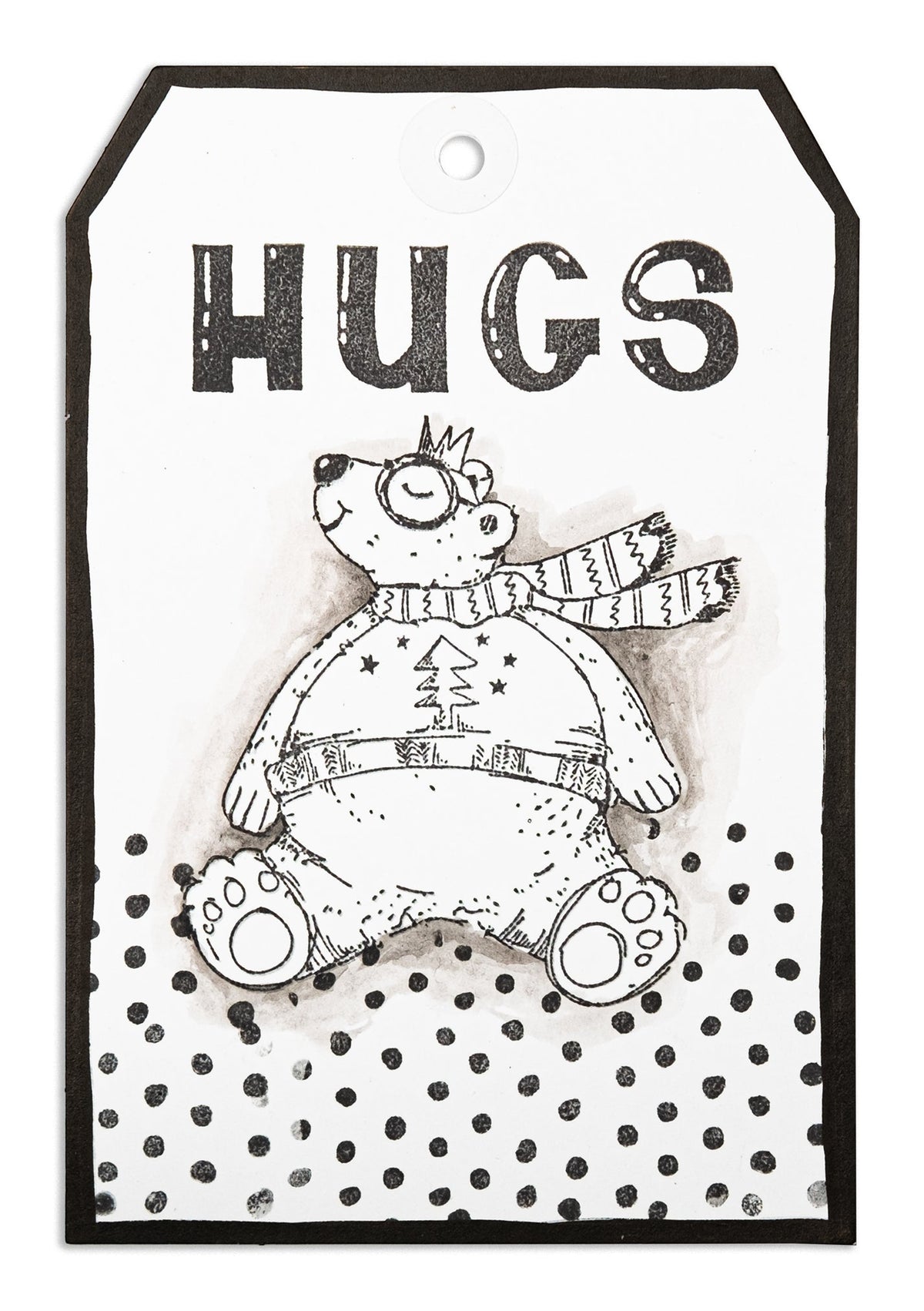 ABM Clear Stamp Bear Hugs Signature Collection 10 PC