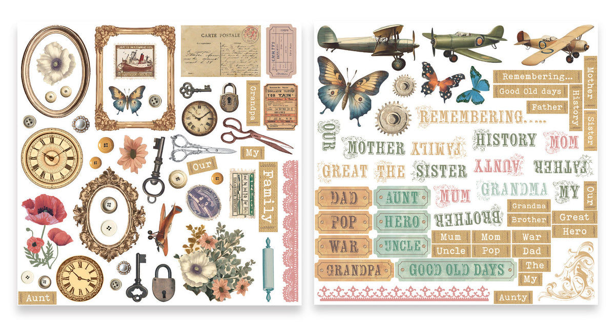 Arden Creative Studio En souvenir de… Pack d'éphémères