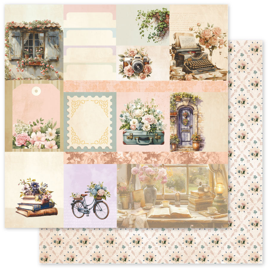 Afternoon in the Park Basics A 12 x 12 Paper (12 pc Bulk Pack) 34416
