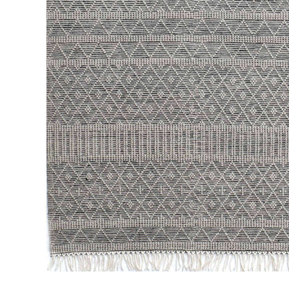 Tapis Amelia en laine tissée 6x9