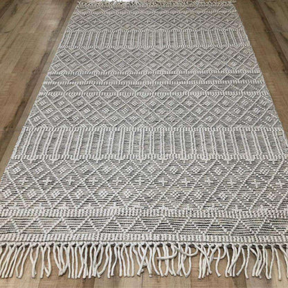 Tapis Amelia en laine tissée 6x9