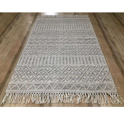 Tapis Amelia en laine tissée 6x9