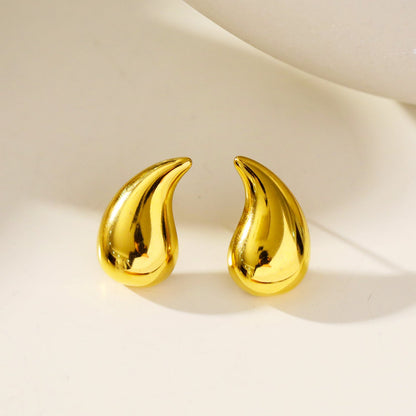 ANNIS : L'élégance dans chaque goutte – Boucles d'oreilles clous en forme de goutte