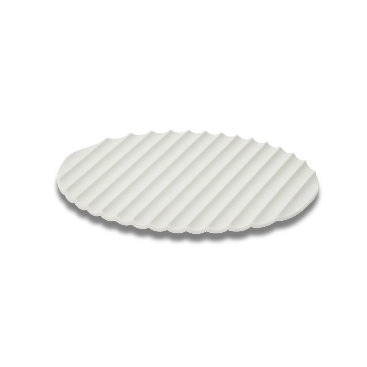 Tapis en silicone Eatoco Nami – Dessous de plat antidérapant et résistant à la chaleur - Gris clair