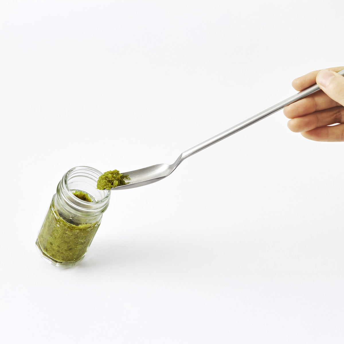 Eatoco Japan Cuillère Saji Slim – Manche Long en Acier Inoxydable (230 mm)