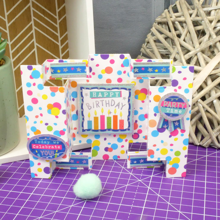 Pochettes de cartes Designer adorables et notables - Joyeux Anniversaire