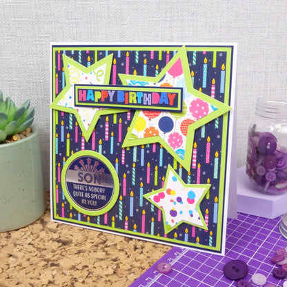 Pochettes de cartes Designer adorables et notables - Joyeux Anniversaire