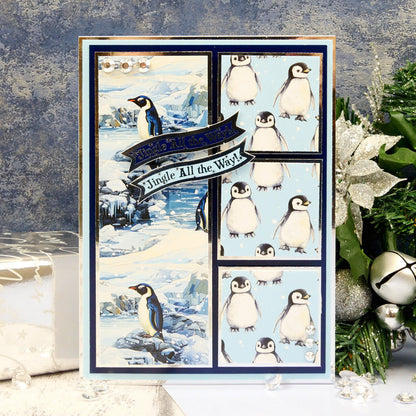 Adorables paquets de cartes à gratter pour designers - La parade des pingouins