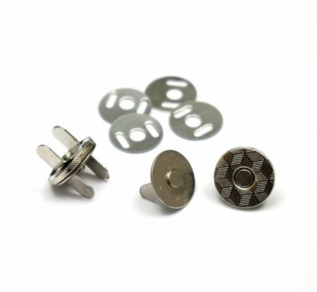 Mini boutons-pression/fermetures magnétiques 10 mm