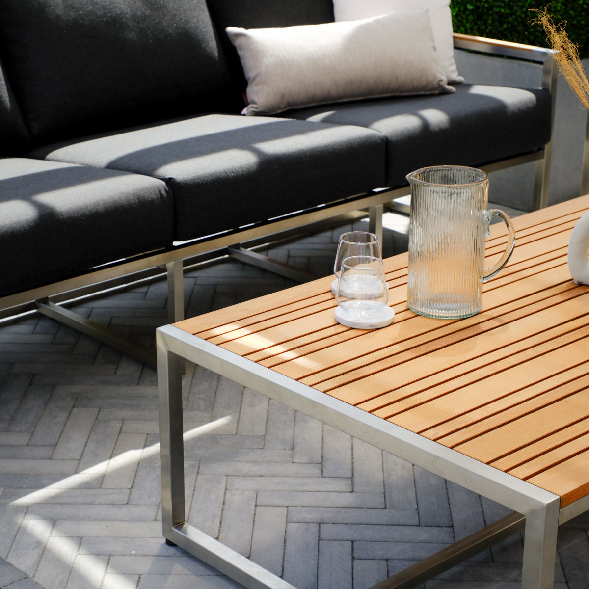 Ensemble de conversation Acacia avec coussins Sunbrella®