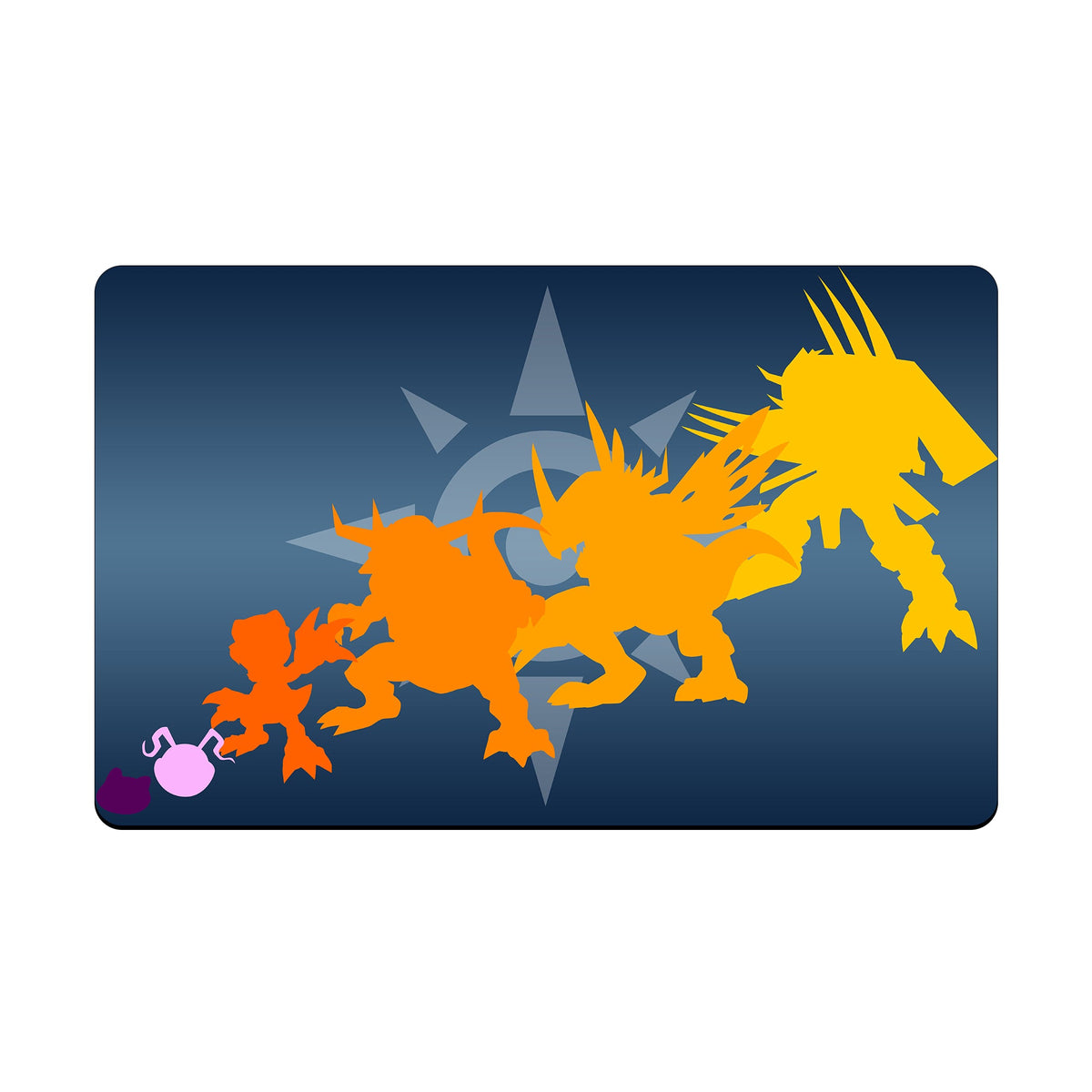 Tapis de jeu évolutions Agumon
