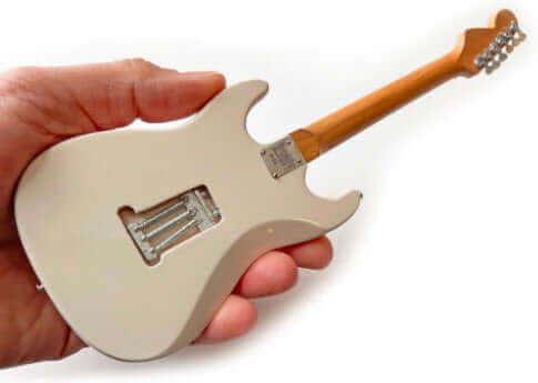 Alex Lifeson Hentor Sportscaster Miniature Guitar Model - Officially Licensed