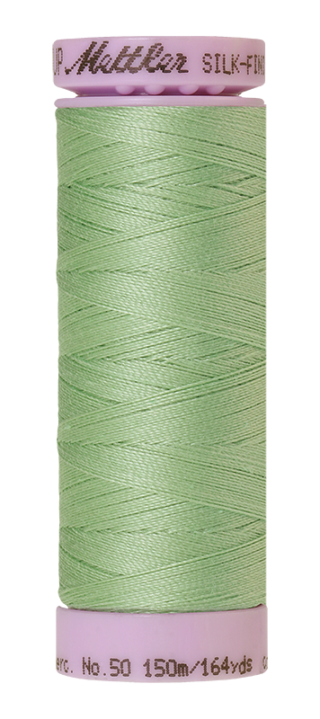 Fil de coton solide Mettler Silk-finish 50wt 164 verges/150 m Pré