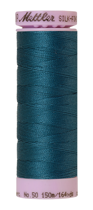Mettler Silk-Finish - Shaded Spruce - 50wt Cotton Thread 164yd/150m