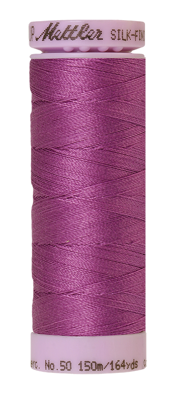 Fil de coton solide Mettler Silk-finish 50wt 164yd/150m Byzantium
