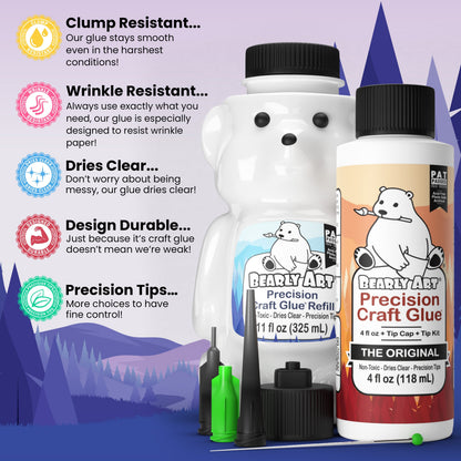 Bearly Art Colle de Précision - LE PACK
