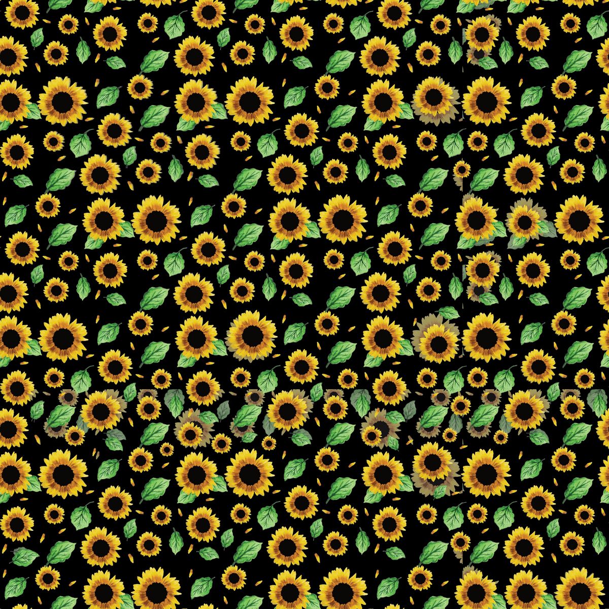 Arizona Sunflower Prints HTV
