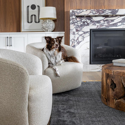 Fauteuil pivotant Aspen - Buff Beige
