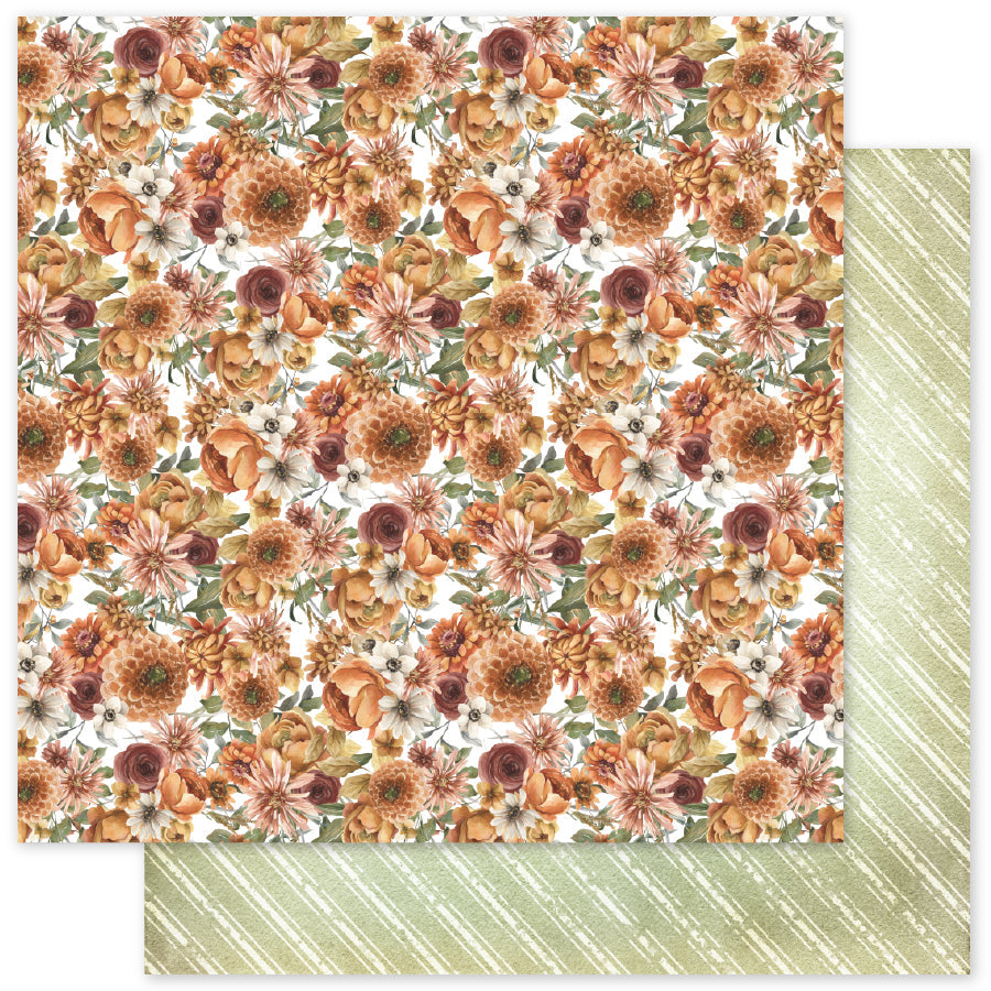 Autumn Florals Basics 6x6 Paper Collection 35448