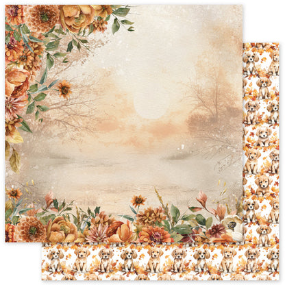 Autumn Florals Basics 6x6 Paper Collection 35448