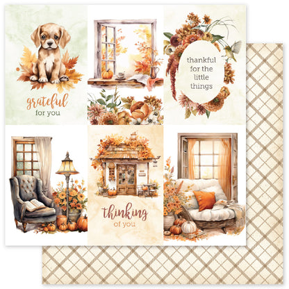 Autumn Florals Basics 6x6 Paper Collection 35448