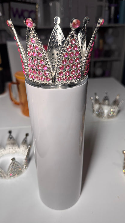 Gobelet Couronne - Décoration Strass Scintillante