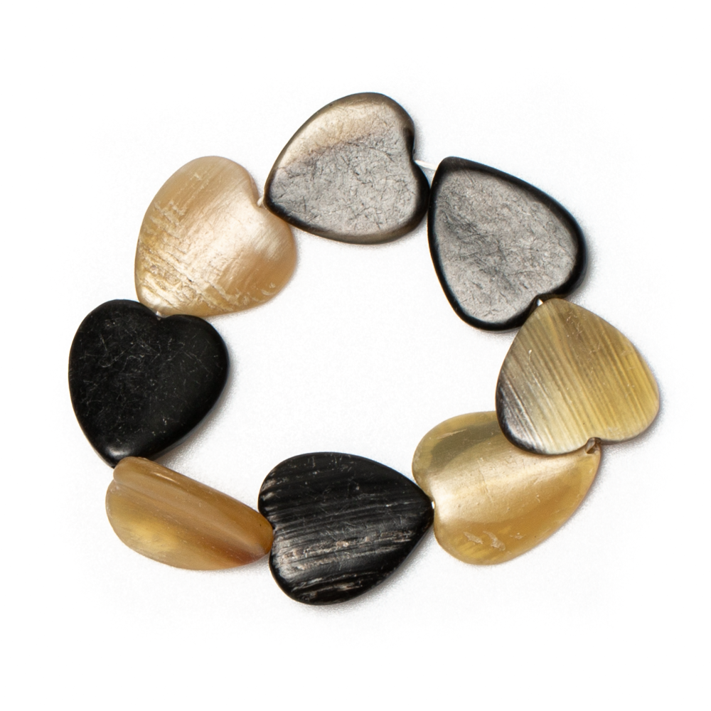 Bracelet Cœur Corne Simple