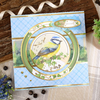 Botanical Birds Printed Parchment
