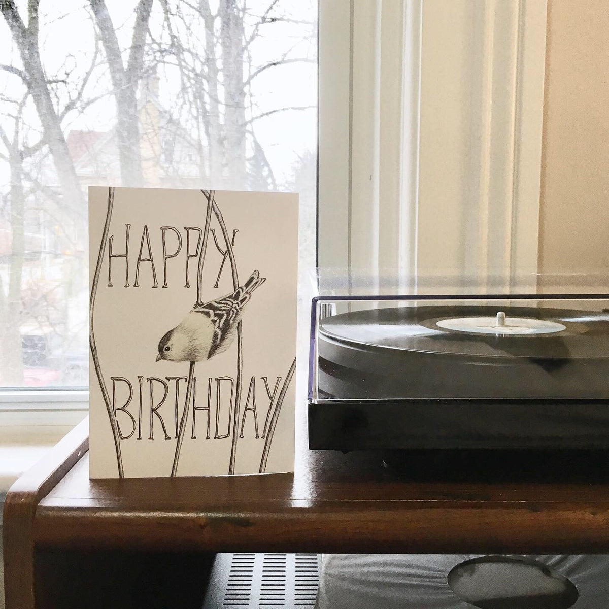 'Happy Birthday' Little Bird Card