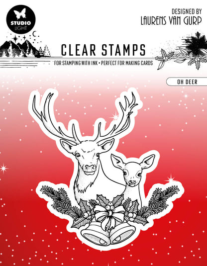 BL Tampon Transparent Oh Deer Essentials 120x120x3mm 1 PC n°301