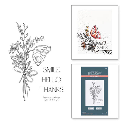 Pressoir à gaufrer Bouquet « A Friend Like You » de la collection Pressed Posies