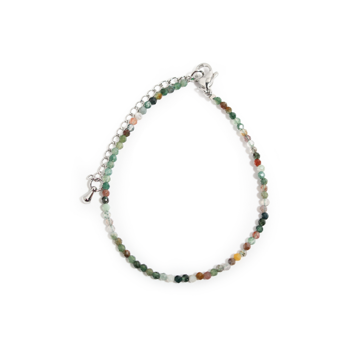 Indian Agate Bracelet - 2-3mm