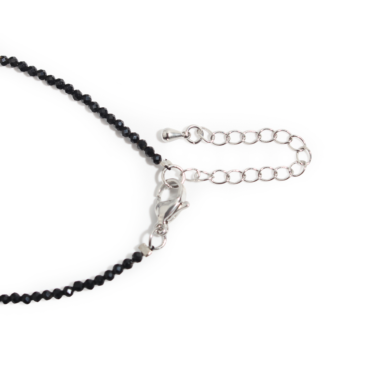 Black Tourmaline Bracelet - 2-3mm