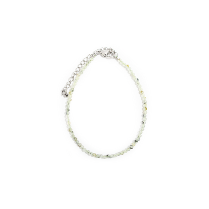 Prehnite Bracelet - 2-3mm