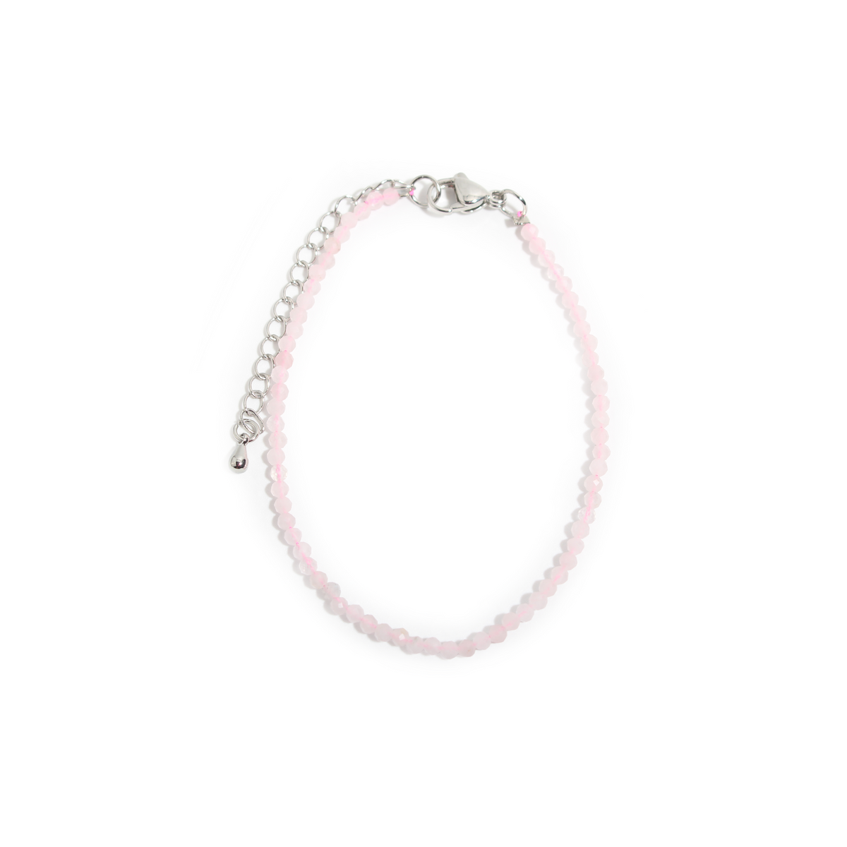 Rose Quartz Bracelet - 2-3mm