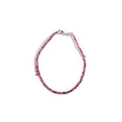 Ruby Bracelet - 2-3mm