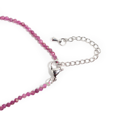 Ruby Bracelet - 2-3mm