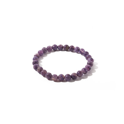 Charoite 7mm Bead Bracelet