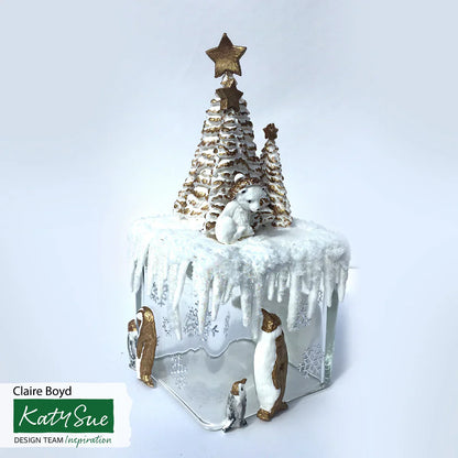 Penguins, Polar Bears and Icicles Silicone Mould Bundle