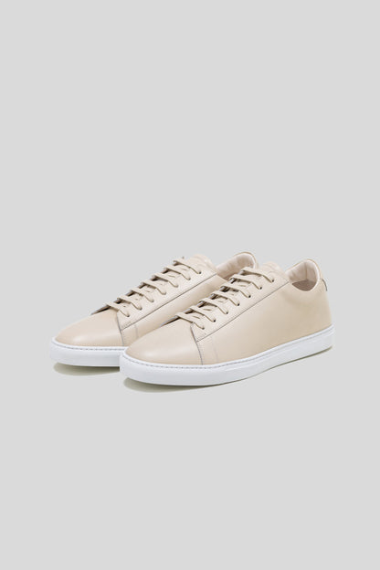 Beige Calfskin Città Sneaker
