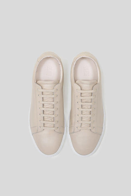 Beige Calfskin Città Sneaker