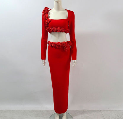 Ensemble fleuri Anna