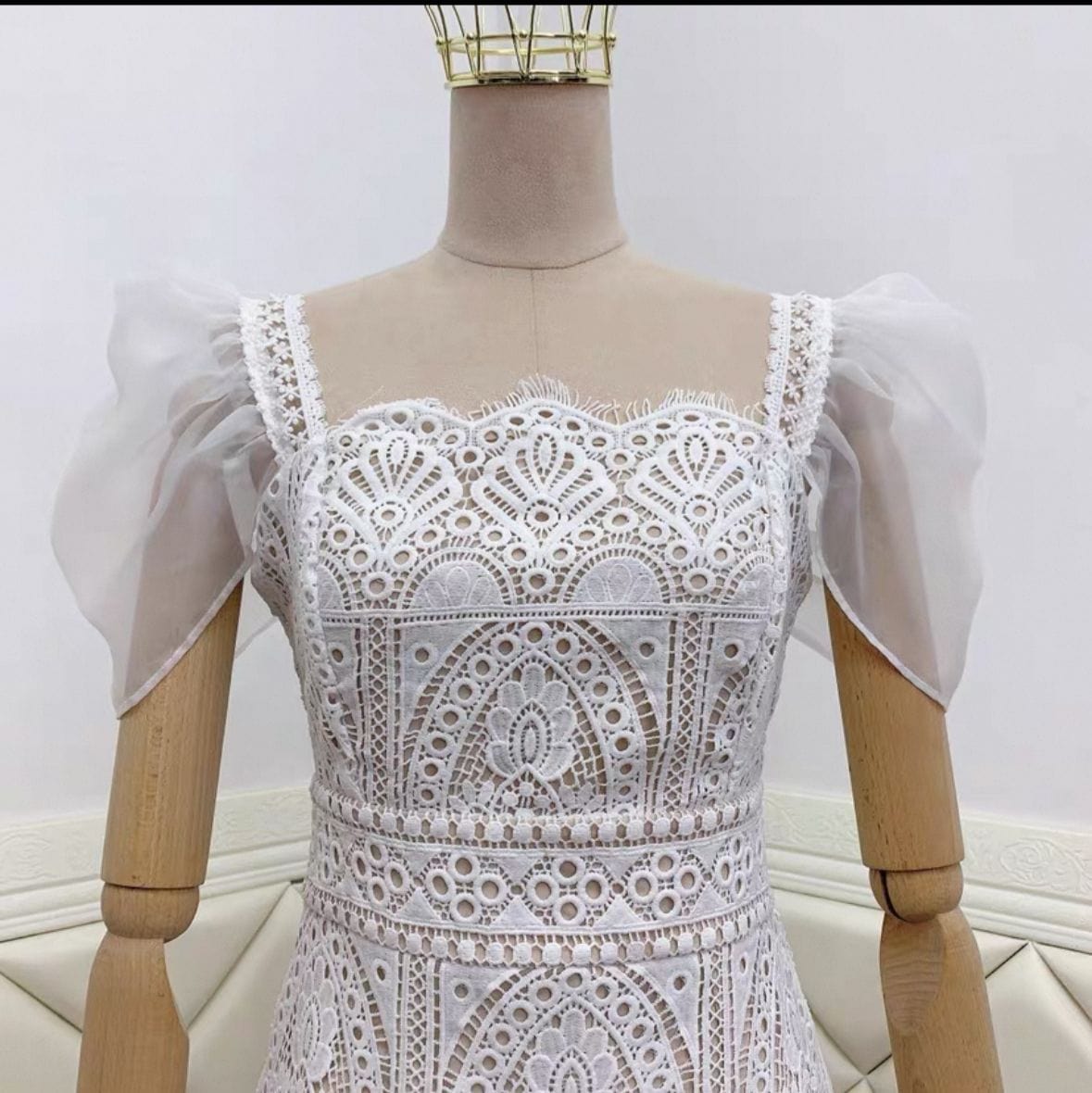 Robe Blanche Chic