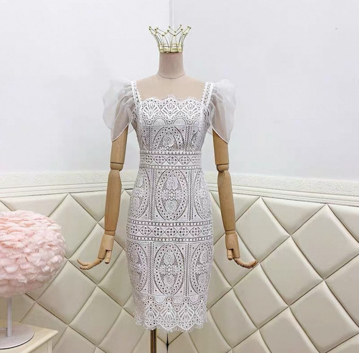 Robe Blanche Chic